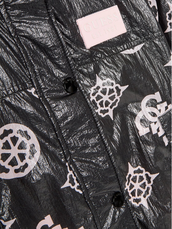 Guess Guess Μπουφάν μεταβατικό J3YL08 WFJY0 Μαύρο Regular Fit