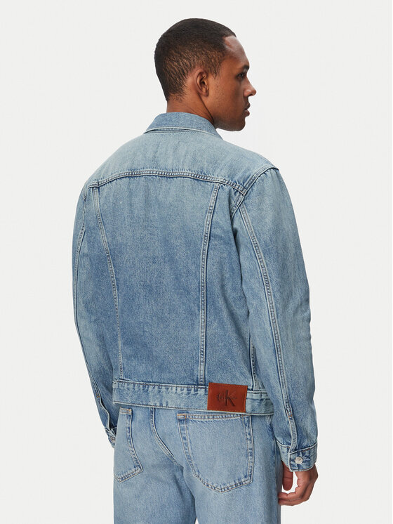 Calvin Klein Jeans Calvin Klein Jeans Farmer kabát Classic LV04RF957G Kék Regular Fit