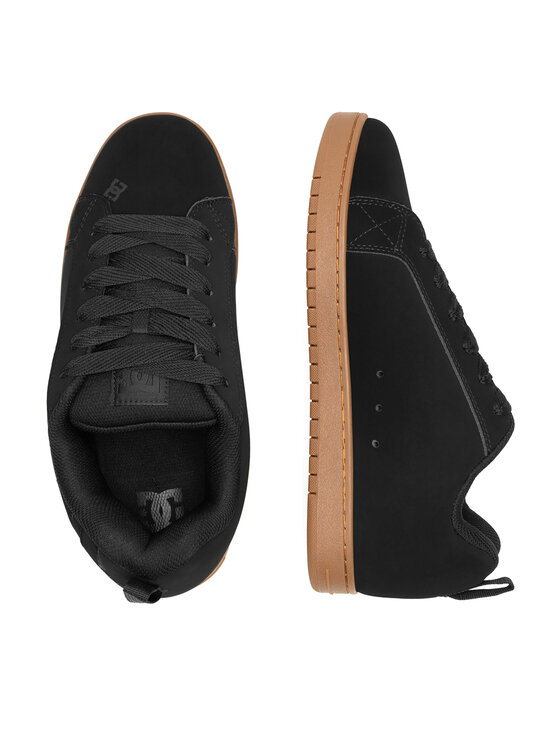 DC DC Sneakers COURT GRAFFIK 300529-BGM Negru