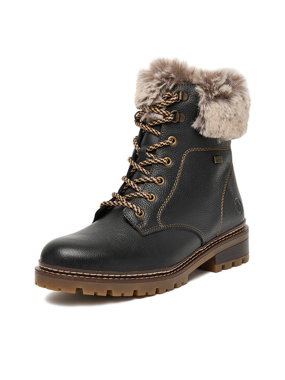 Remonte Remonte Schnürschuhe CEO-D0B74-01 Schwarz