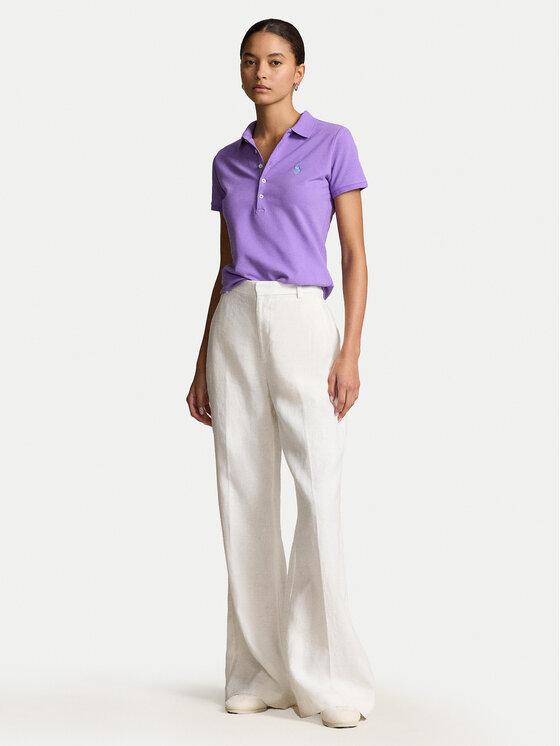 Polo Ralph Lauren Polo Ralph Lauren Polokošeľa 211870245012 Fialová Slim Fit