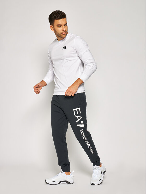 EA7 Emporio Armani Sportinės kelnės 8NPPC3 PJ05Z 0544 Tamsiai mėlyna Slim  Fit • Modivo.lt