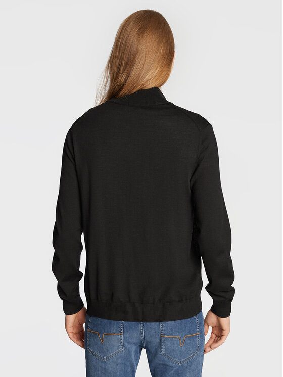 JOOP! JOOP! Kardigāns 17 Jk-06Davis 30032605 Melns Regular Fit