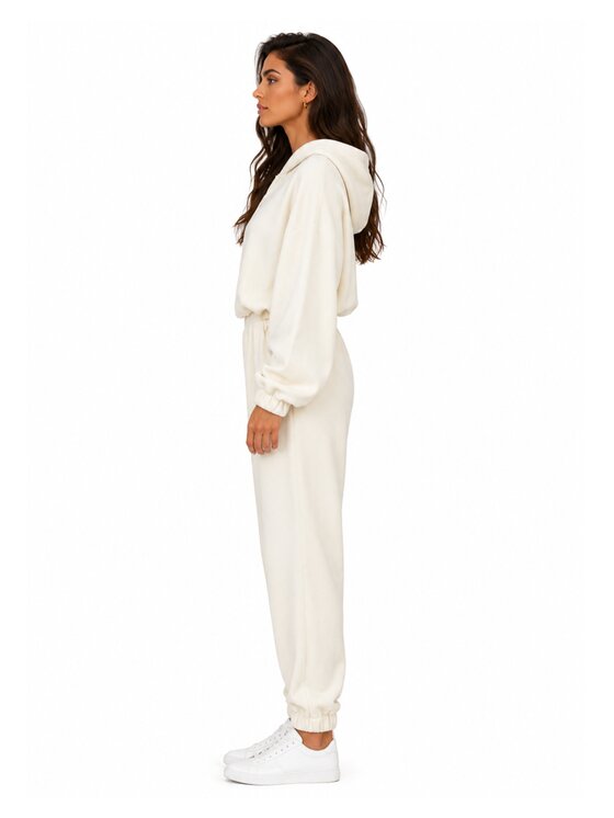 Agatha Studio Agatha Studio Kombinezon A26SS-AB-K02 Biały Oversize