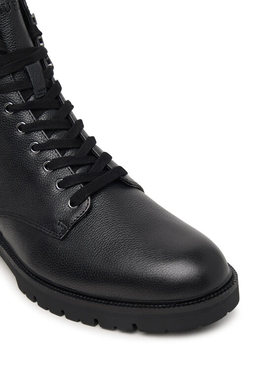 Guess Guess Šnurovacia obuv FMFBRA LEA11 Čierna