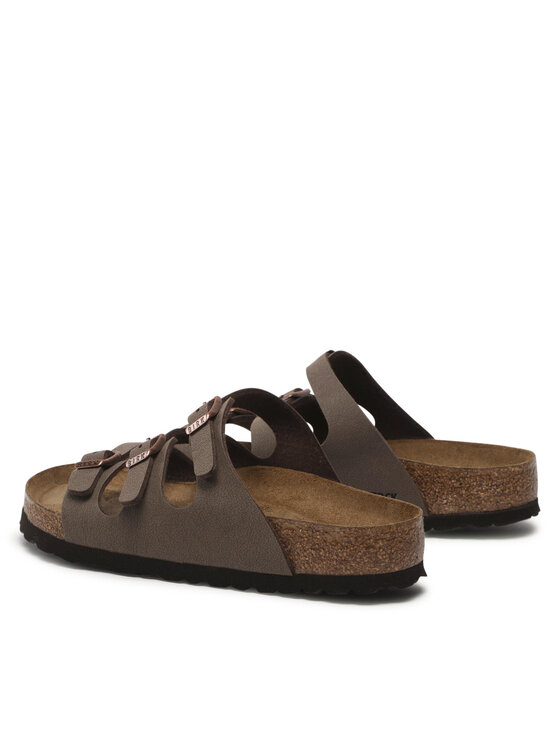 Birkenstock Birkenstock Klapki Florida 0053881 Brązowy