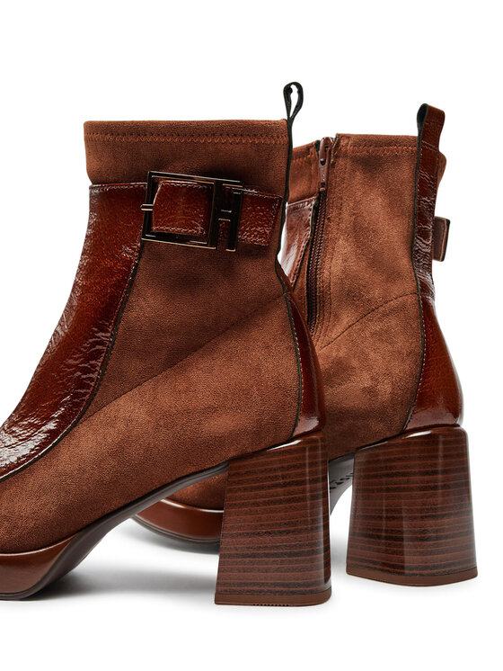 Hispanitas Hispanitas Ботильйони Velour Str-I24 HI243664 Коричневий