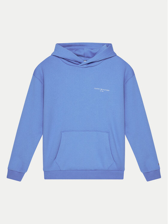 Tommy Hilfiger Mikina KS0KS00595 Modrá Regular Fit