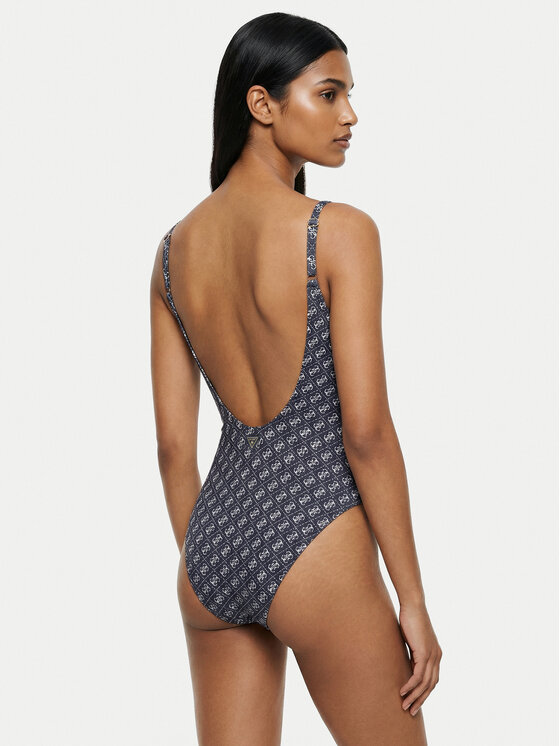 Guess Guess Costum de baie E6GJ47 KCBJ0 Bleumarin
