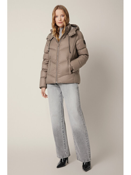 Lancerto Lancerto Kurtka puchowa Makarora KU073225000024 Brązowy Regular Fit