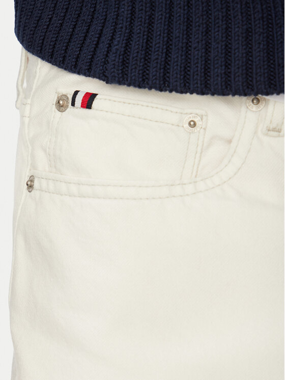 Tommy Hilfiger Tommy Hilfiger Дънки River MW0MW43485 Бял Relaxed Fit