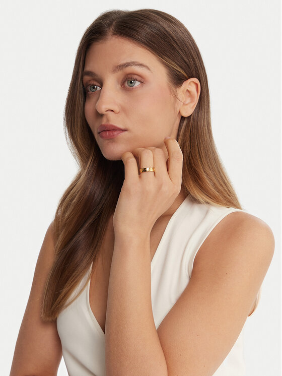 TOUS TOUS Anello Straight 1004040512 Oro