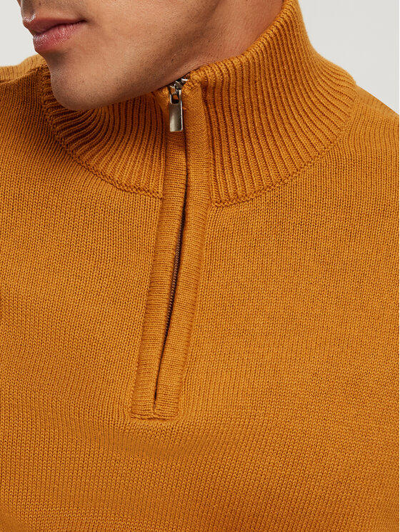 Cross Jeans Cross Jeans Sweter 34253-548 Brązowy Reglan Fit