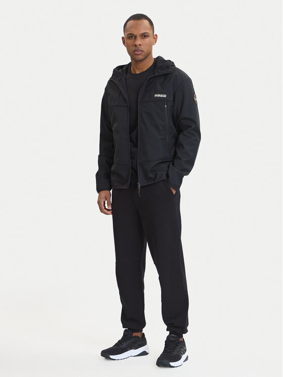 Napapijri Napapijri Prehodna jakna A-Biois NP0A88TN Črna Regular Fit