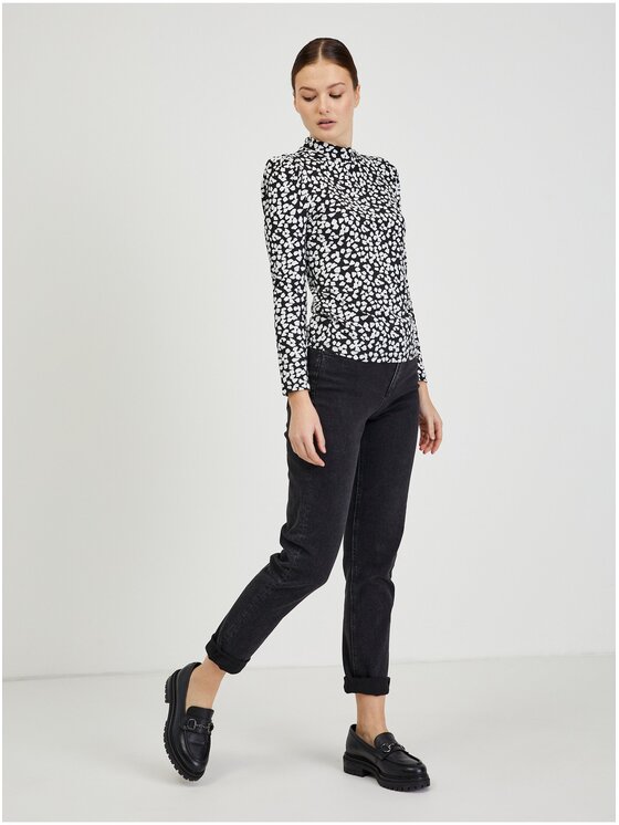 Orsay Orsay Koszula 159274-660000__XL Czarny Regular Fit