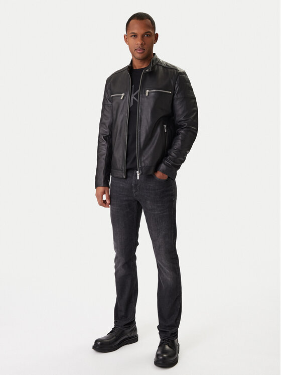 KARL LAGERFELD KARL LAGERFELD Farmer 265501 500843 Fekete Slim Fit