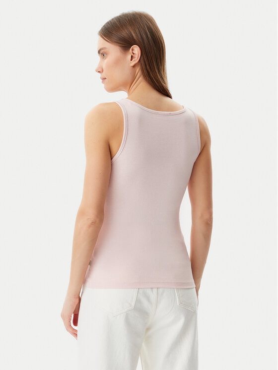 Guess Guess Top W5GP26 KA0H1 Różowy Regular Fit