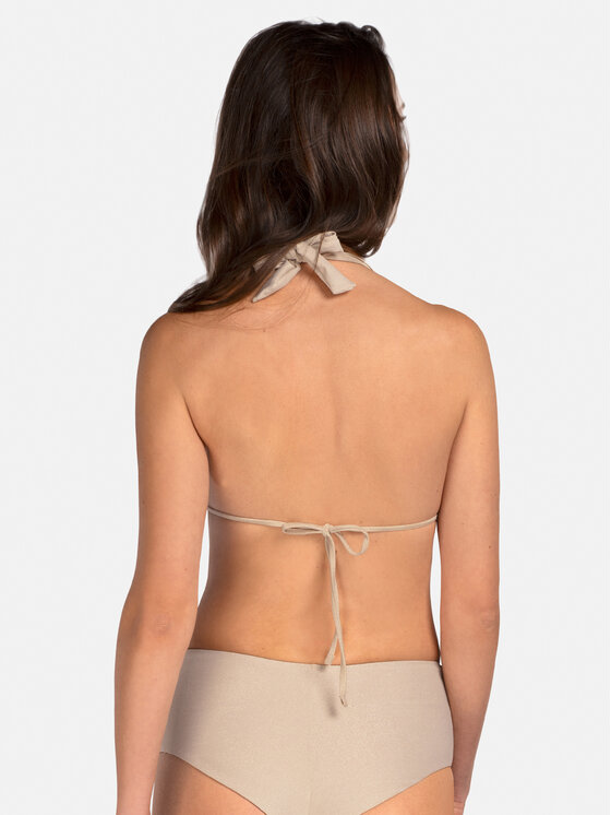 Miss Lou Miss Lou Bikini pezzo sopra G-LG1-E Écru