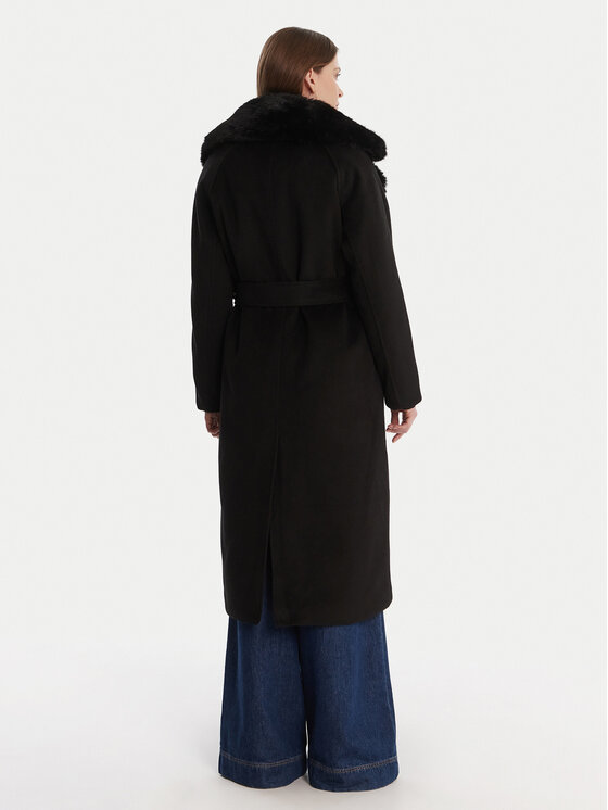 Artigli Artigli Демісезонний плащ ACCP002929 Чорний Regular Fit