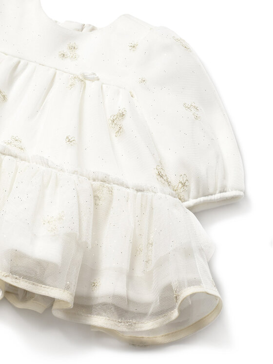 Mayoral Mayoral Elegantes Kleid 2817 Écru Regular Fit