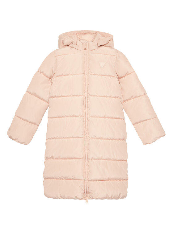 Guess Guess Žieminis paltas J5BL15 WB240 Rožinė Regular Fit
