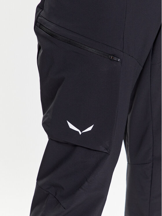 Salewa Salewa Outdoor hlače Puez 28310 Crna Regular Fit