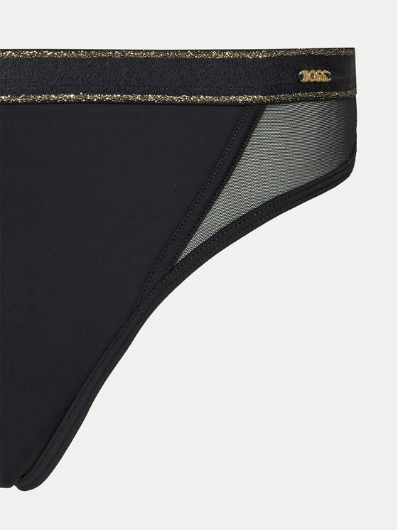 BOSS BOSS Stringtanga Brenda 50520422 Schwarz