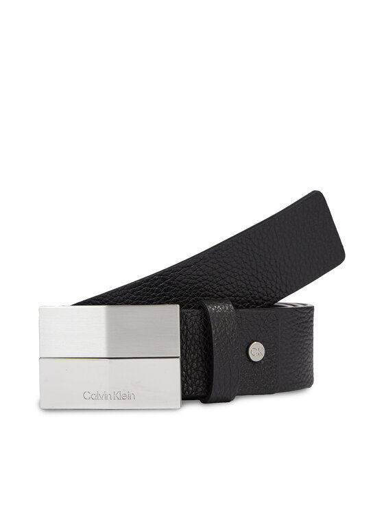 Calvin Klein Calvin Klein Vyriškas Diržas Adj 2 Finish Plaque Pb K50K510935 Juoda