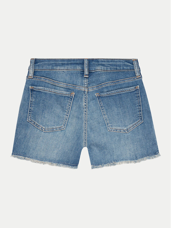 Gap Gap Kratke traperice 603115-01 Plava Regular Fit