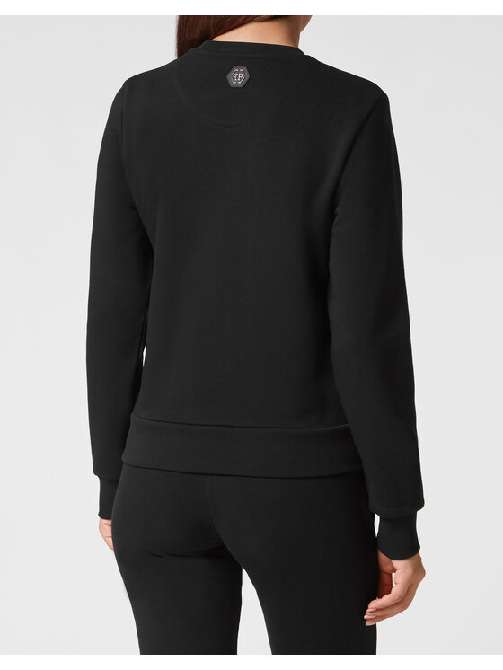 PHILIPP PLEIN PHILIPP PLEIN Bluza 2617 Czarny Regular Fit