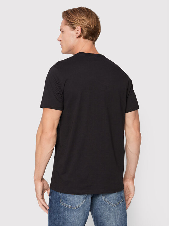 Guess Guess T-Shirt M2BP47 K7HD0 Μαύρο Regular Fit