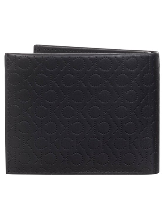 Calvin Klein Calvin Klein Portafoglio PORTFEL MĘSKI SKÓRZANY PERFED BIFOLD Nero