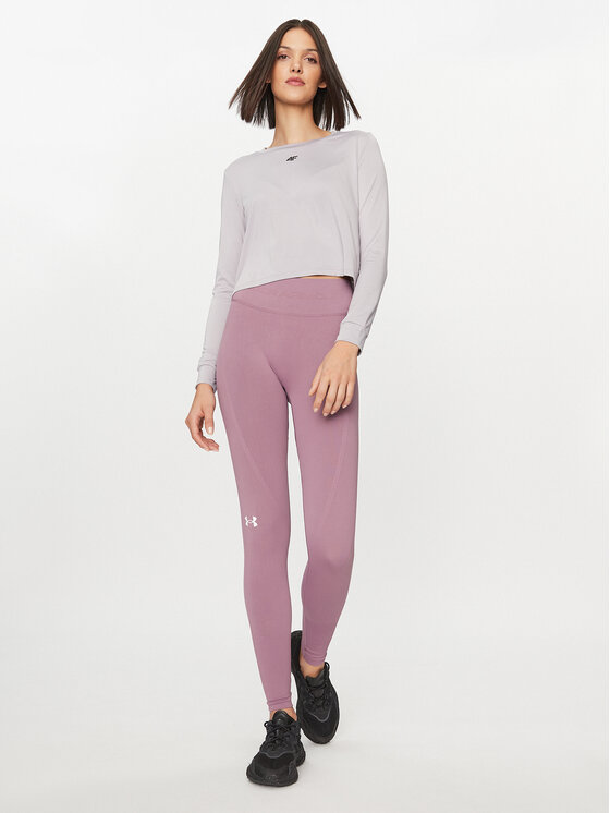 4F 4F Koszulka techniczna 4FWAW23TFLOF187 Szary Regular Fit