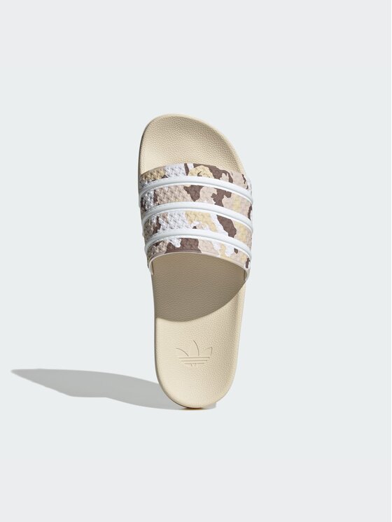 adidas adidas Klapki 168048 Kremowy