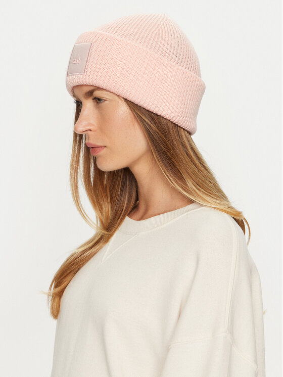 adidas adidas Czapka Cuffed Beanie IY5254 Różowy