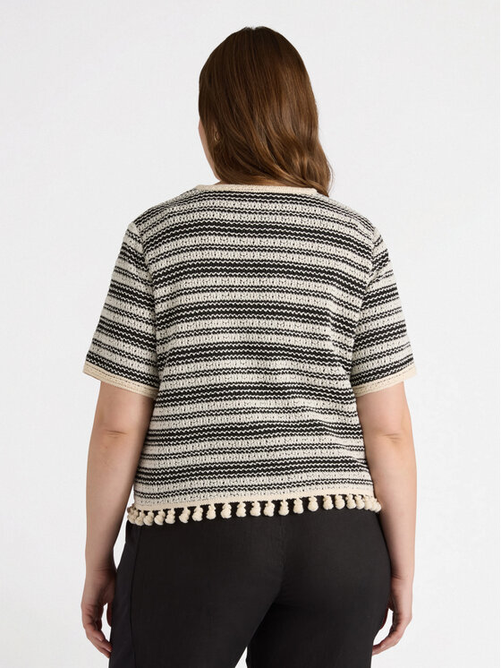 Fiorella Rubino Fiorella Rubino Koszula 5057T001290N0Z3 Czarny Boxy Fit