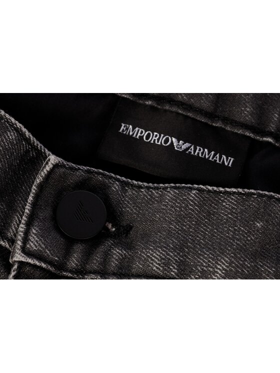 Emporio Armani Emporio Armani Jeansy 6Z1J10 1D1BZ Černá Slim Fit