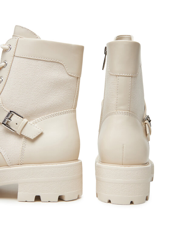 Guess Guess Gležnjarji FLTYZ2 FAP10 Écru