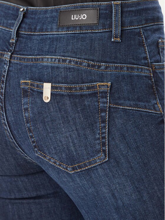 Liu Jo Liu Jo Džinsi UF6025 D0328 Tumši zils Straight Fit