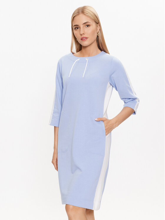 Olsen Rochie de zi 13001676 Albastru Regular Fit