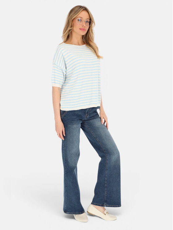 L’AF L’AF Sweter Sofi Niebieski Oversize