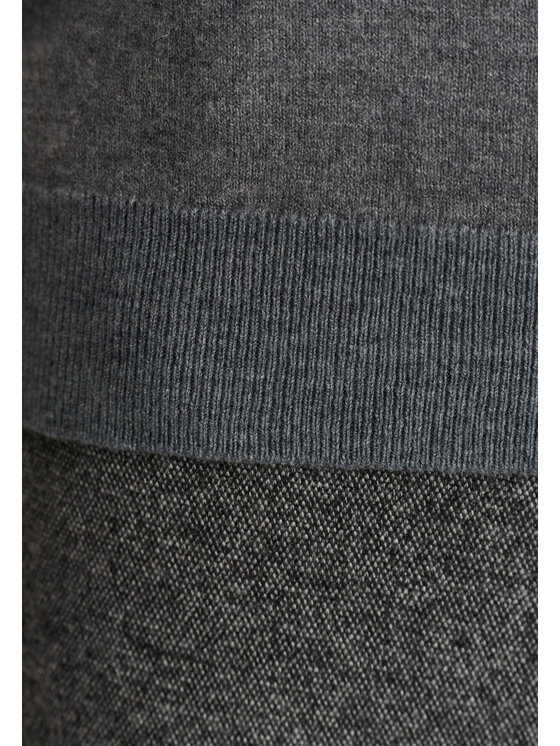 TATUUM TATUUM Sweter MERIO Szary Classic Fit