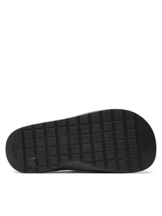 Lacoste Lacoste Şlapi Serve Slide 2.0 747CFA0020 Negru