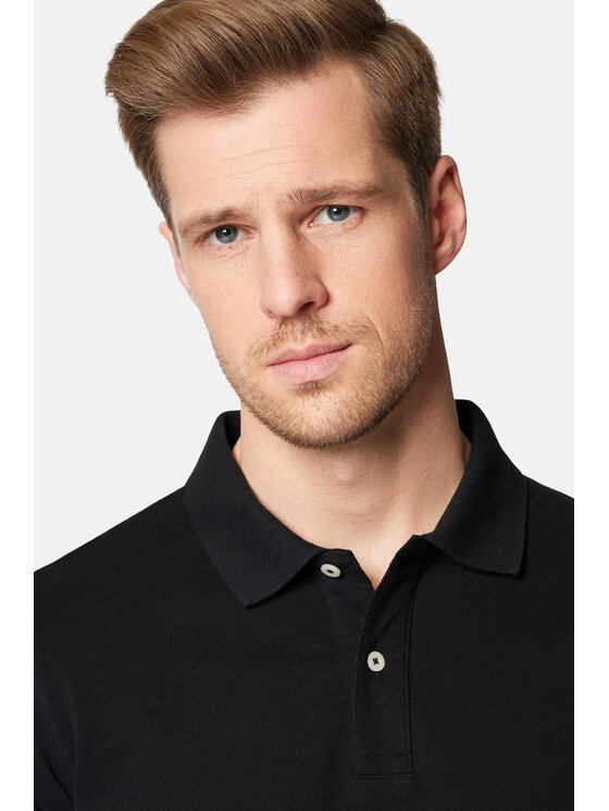 Lancerto Lancerto Polo Jakob PO073124000010 Czarny Regular Fit