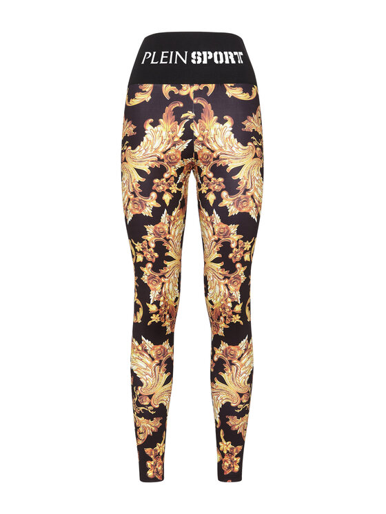 Plein Sport Plein Sport Legginsy 21537 Czarny Active Fit