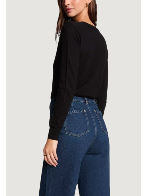 Morgan De Toi Morgan De Toi Maglione 251-MKISS Nero Casual Fit