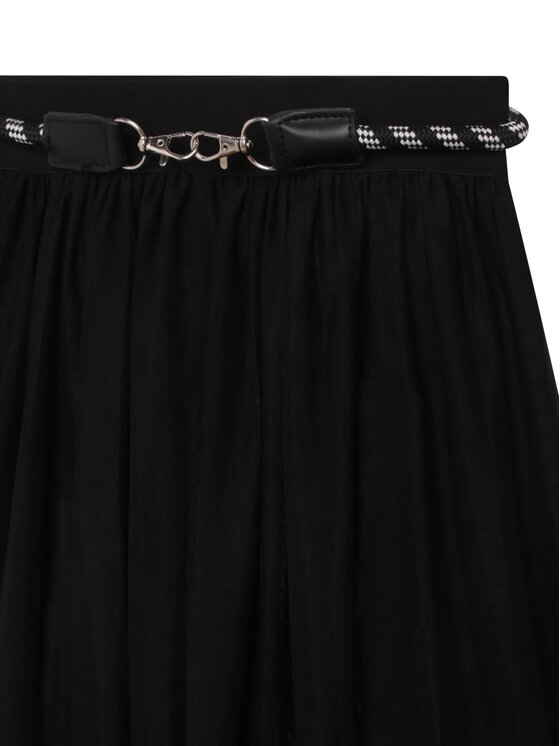 DKNY DKNY Szoknya D33606 S Fekete Regular Fit