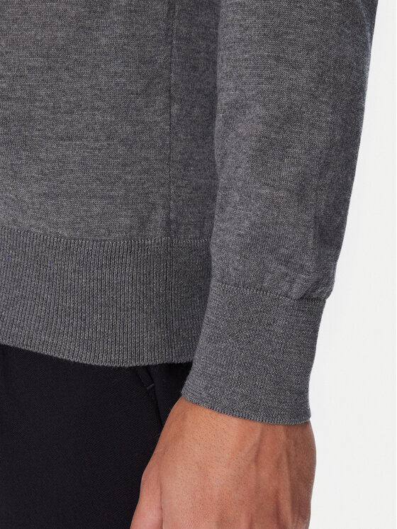 BOSS BOSS Megztinis H-Melba-L 50571907 Pilka Regular Fit