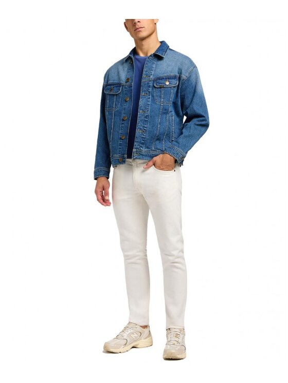 Lee Lee Kurtka jeansowa KURTKA JEANSOWA RELAXED Niebieski Relaxed Fit