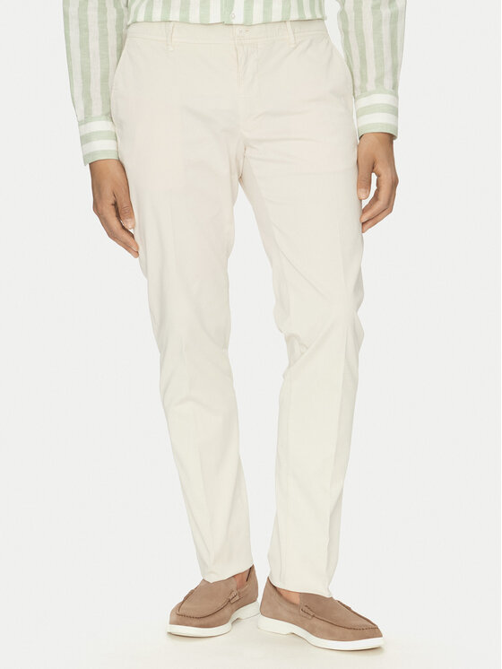 Marciano Guess Marciano Guess Штани з тканини 5GHB26 2322Z Écru Regular Fit